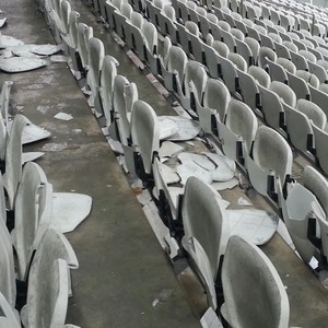 Palmeiras leva multa por quebra de cadeiras da Arena; Timão é absolvido