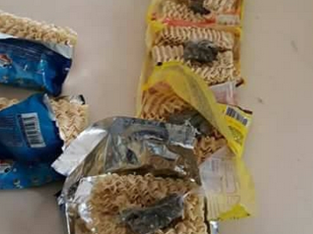 Os agentes penitenciários suspeitaram do material e acionaram a Polícia Militar para averiguar o delito. (Foto: SSPDS/Divulgação)
