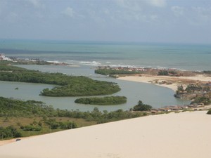 Área de interesse ambiental "é o último remanescente de dunas na Capital", diz vereador (Foto: Alex Costa/Agência Diário)