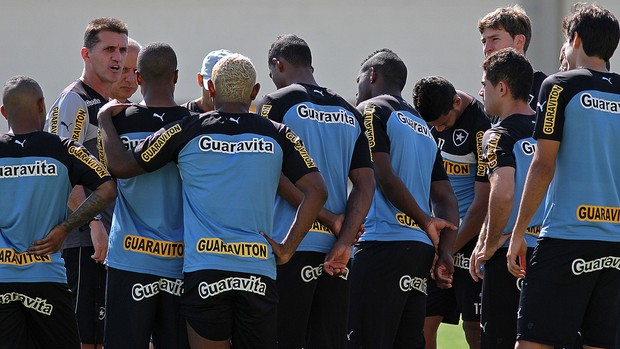 Treino do Botafogo, Mancini (Foto: Vitor Silva / SSPress)