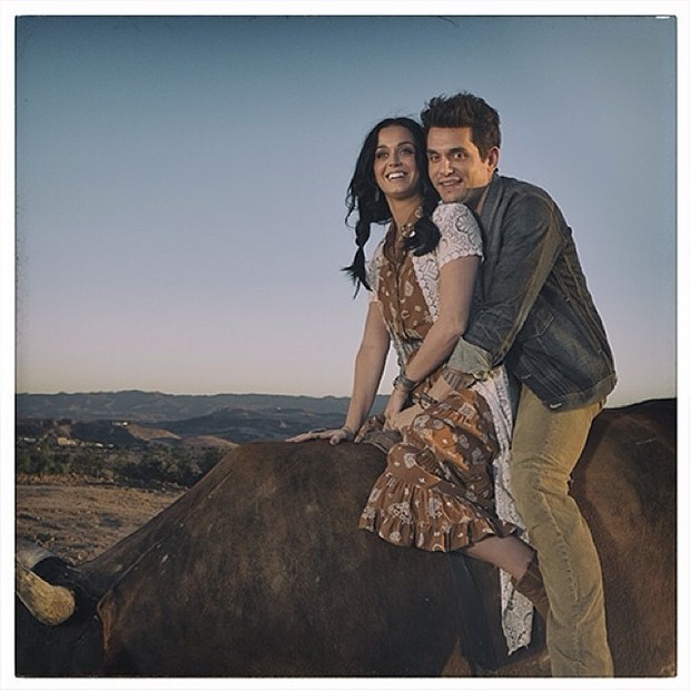 Katy Perry e John Mayer em clipe (Foto: Instagram/ Reprodução)