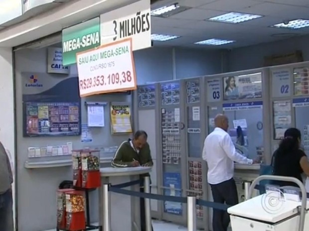 Apostador que ganhou quase R$ 30 mi na Mega ainda não sacou prêmio (Foto: Reprodução/TV TEM)