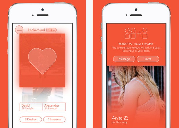 A interface do aplicativo, criado pelo designer blgaro Dimo Trifonov, 24, para pr em prtica suas prprias fantasias sexuais com a namorada (Foto: Divulgao)