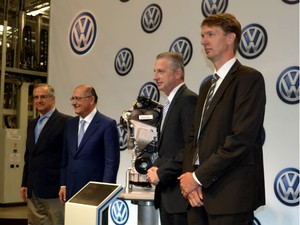 Evento Volkswagen São Carlos Junho de 2015 (Foto: Orlando Neto/G1)