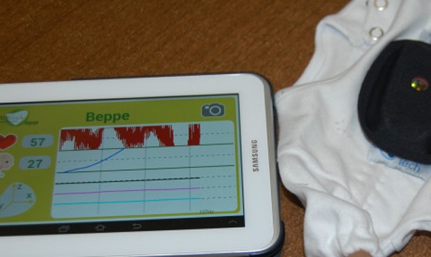 Os dados captados pela roupa são analisados em tablets, computadores ou celulares (Foto: BBC)