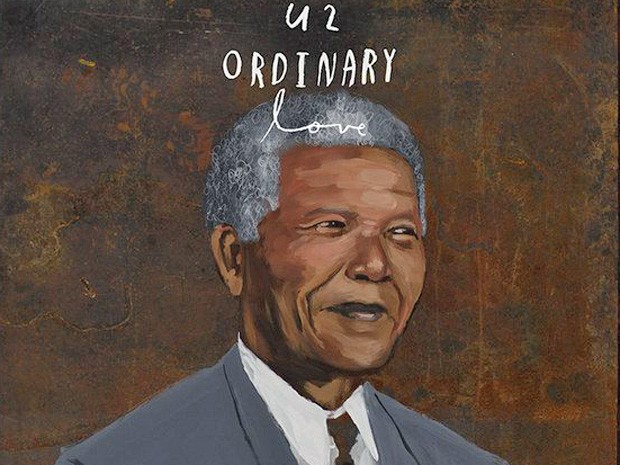 Capa do single 'Ordinary love', do U2 sobre Nelson Mandela (Foto: Divulgação) Capa do single 'Ordinary love', do U2 sobre Nelson Mandela (Foto: Divulgação)