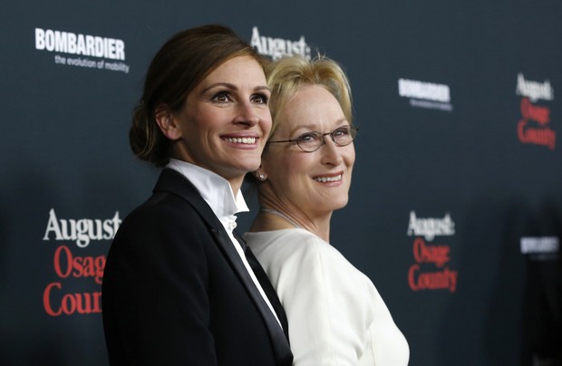 Julia Roberts e Meryl Streep (Foto: REUTERS/Mario Anzuoni)