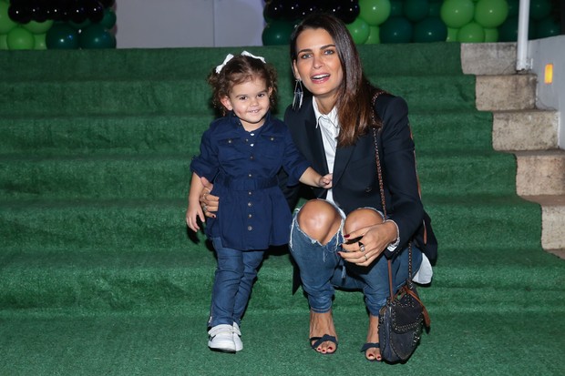 Fernanda Motta com a filha, Chloe (Foto: Manuela Scarpa/Brazil News)