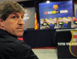 Jordi Roura auxiliar técnico Barcelona (Foto: AFP)