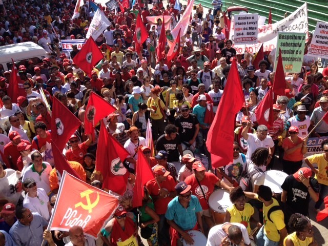 Manifestação em Salvador