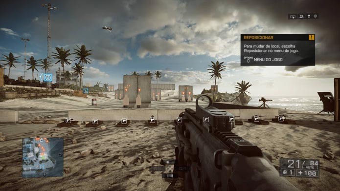 Battlefield 4: como experimentar armas e veículos no Campo de Treinamento Alvos