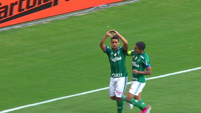 Gol de Jean, Palmeiras 1 x 0 Vasco - Série A 14/05/2017
