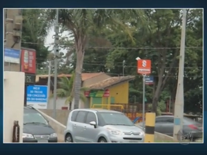 Radar dispara flashes várias vezes seguidas em Campinas (SP) (Foto: Reprodução/EPTV)