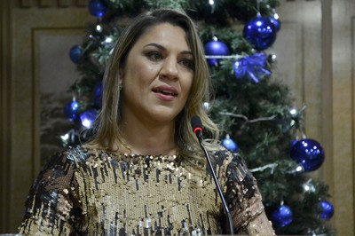 Bethe Correia MMA título de cidadã natalense (Foto: Verônica Macedo/Divulgação)