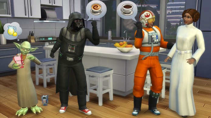 The Sims 4: update grátis trará roupas do Star Wars e fantasmas (Foto: Divulgação)