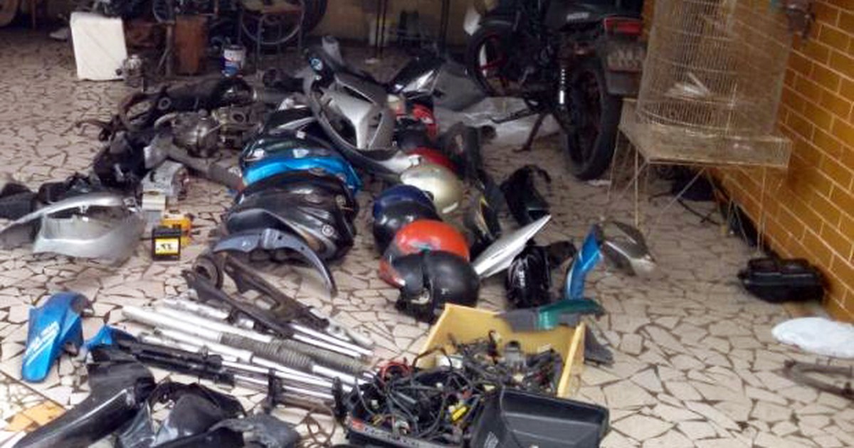 G1 Polícia Civil encontra desmanche de motos em São Vicente, litoral de SP notícias em G1 Polícia Civil encontra desmanche de motos em São Vicente, litoral de SP notícias em