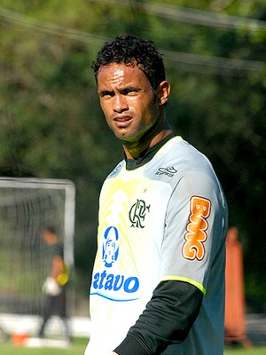 Bruno, treino Flamengo (Foto: Alexandre Durão / Globoesporte.com)