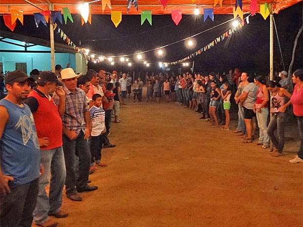 Quadrilha é tradição na cidade de Taquaritinga do Norte (Foto: Katherine Coutinho/G1)