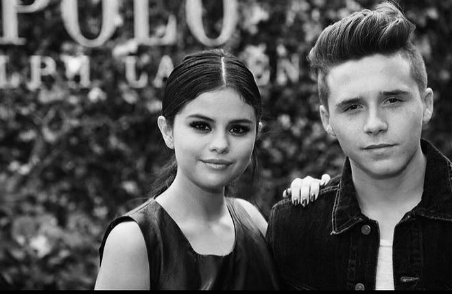 Selena Gomez e Brookling Beckham (Foto: Instagram)