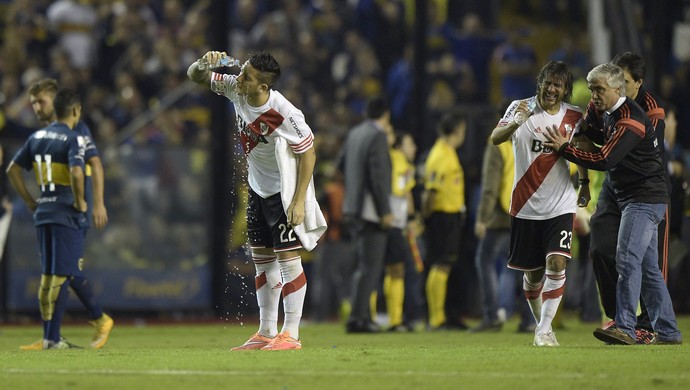 pimenta, Boca Juniors x River Plate (Foto: AFP)