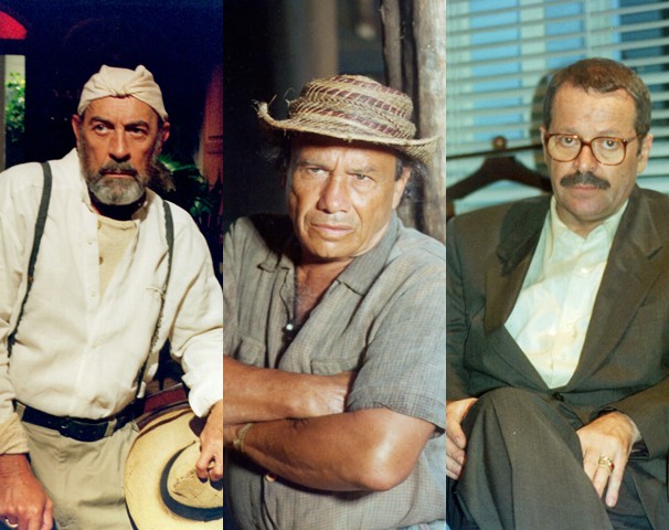 Entre os veteranos, O Rei do Gado conta com Raul Cortez, Stenio Garcia e Carlos Vereza (Foto: CEDOC Globo)