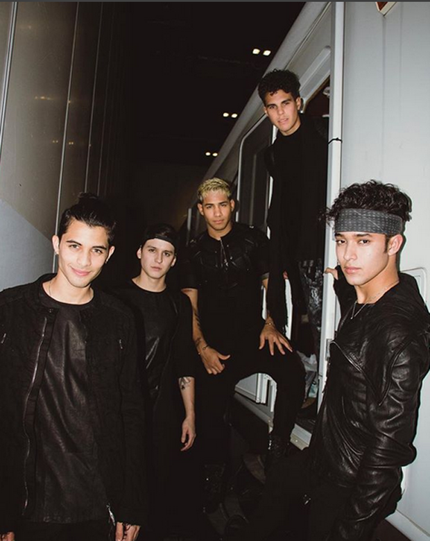 A boy band CNCO (Foto: Reprodução/Instagram) A boy band CNCO (Foto: Reprodução/Instagram)