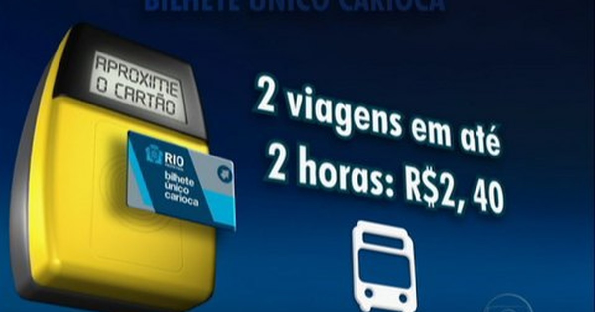 G1 Cadastramento do Bilhete Único Carioca começa nesta quarta notícias em Rio de Janeiro