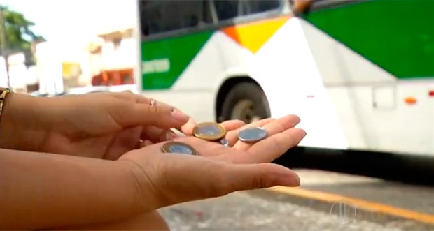 Seturn pede reajuste no valor das passagens de ônibus em Natal (Foto: Reprodução/Inter TV Cabugi)