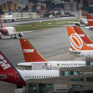 Aeroporto TAM Linhas Aéreas Avião (Foto: Editora Globo)