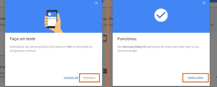 Confirme a ativação do recurso na conta Google (Foto: Reprodução/Barbara Mannara) (Foto: Confirme a ativação do recurso na conta Google (Foto: Reprodução/Barbara Mannara)) Confirme a ativação do recurso na conta Google (Foto: Reprodução/Barbara Mannara) (Foto: Confirme a ativação do recurso na conta Google (Foto: Reprodução/Barbara Mannara))
