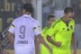 Sob chuva, Santos e Sport ficam no 1 a 1 (Reprodução/Sportv)