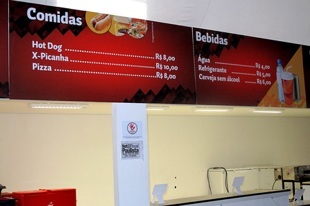 Arena Corinthians ganha cardápios temporários nas lanchonetes