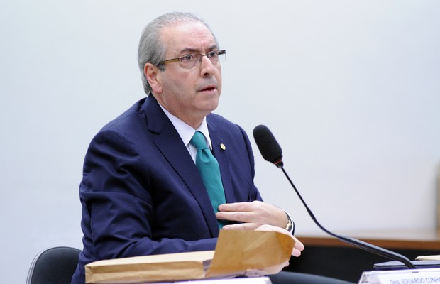 Eduardo Cunha no Conselho de Ética (Foto: Lucio Bernardo Junior / Câmara dos Deputados)