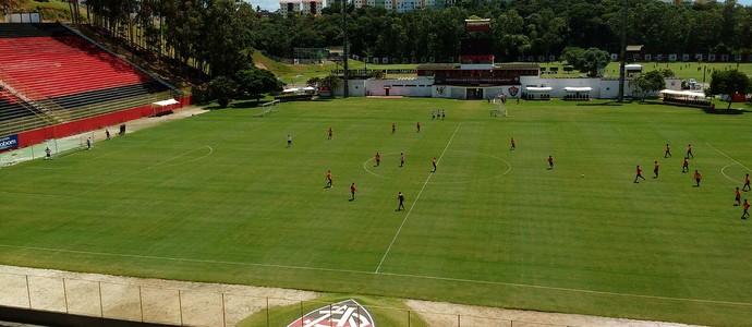 Vitória; treino; Barradão (Foto: Thiago Pereira) Vitória; treino; Barradão (Foto: Thiago Pereira)