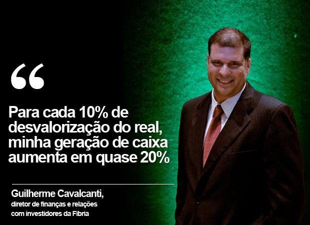 Guilherme Cavalcanti, diretor de finanças e relações com investidores da Fibria (Foto: Divulgação) Guilherme Cavalcanti, diretor de finanças e relações com investidores da Fibria (Foto: Divulgação)