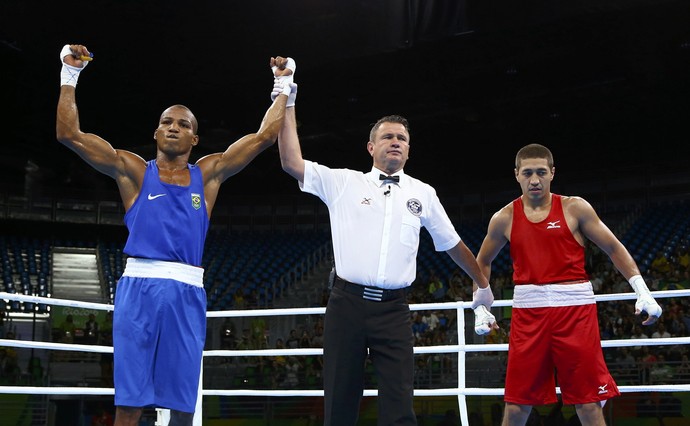 Robson Conceicao boxe olimpíada rio 2016 (Foto: REUTERS/Peter Cziborra)