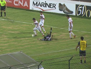 Comercial x Oeste (Foto: Reprodução EPTV)