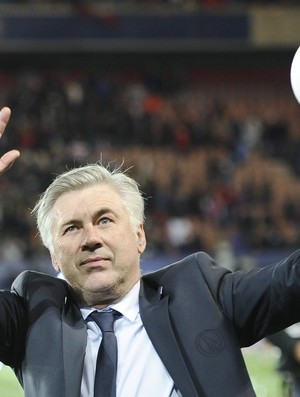 Carlo Ancelotti título do PSG (Foto: EFE)