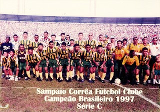 Time do Sampaio Campeão da Série C em 1997 (Foto: Divulgação/Sampaio)
