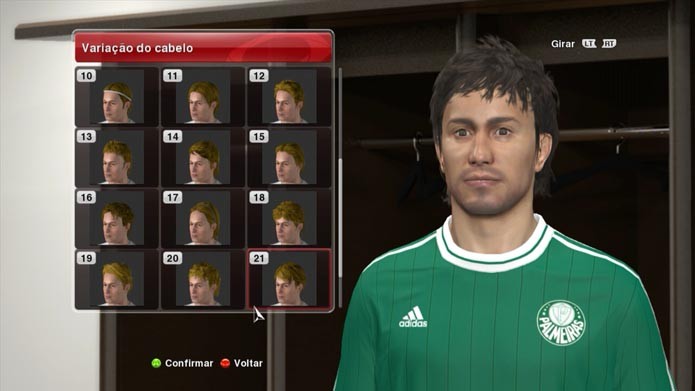 Pro Evolution Soccer 2014: como editar jogadores no game (Foto: Reprodução/Murilo Molina)