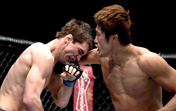 Dong Hyun Kim vitória UFC China (Foto: Getty Images)