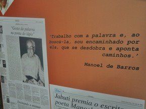 Poesias E Reportagens Sobre Manoel De Barros Sao Expostas Em Cuiaba Mato Grosso G1