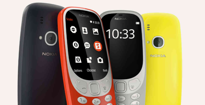 Nokia traz de volta "tijolão" 3310 e lança mais três celulares Nokia-3310-tijolao