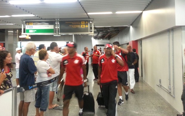 Desembarque Flamengo (Foto: Rafael Cavalieri)