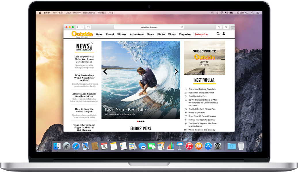 web browsers for macbook pro