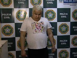 Pai de santo foi preso na madrugada de quarta-feira (13) (Foto: Reprodução TV Globo)