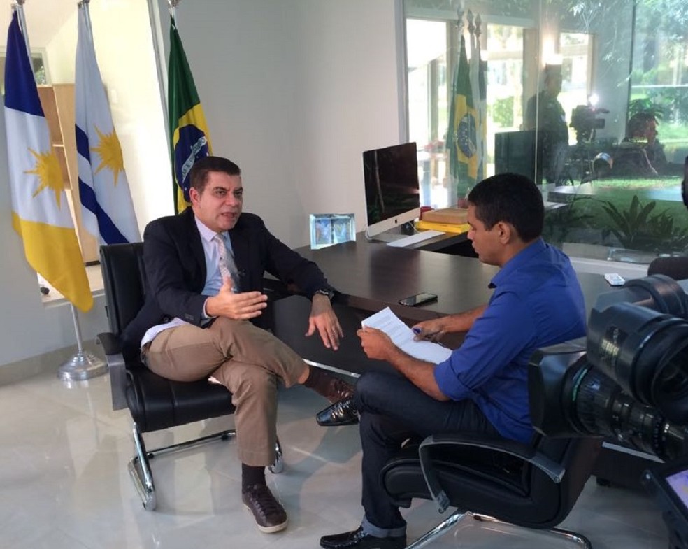 Amastha também defende implantação do BRT (Foto: TV Anhanguera)