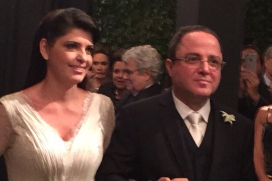 Os noivos Roberto Kalil Filho e a endocrinologista Claudia Cozer (Foto: Arquivo Pessoal)