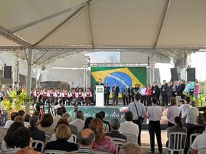 Fábrica foi inaugurada no município de Guaraciaba (Foto: Antônio Carlos Mafalda / Divulgação)