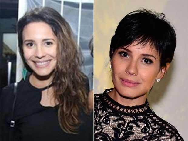 O antes e o depois de Juliana Knust (Foto: Daniel Pinheiro/ Ag. News e Roberto Teixeira/ EGO)